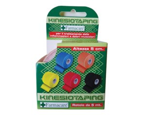 KINESIOTAPING M5X5CM NERO