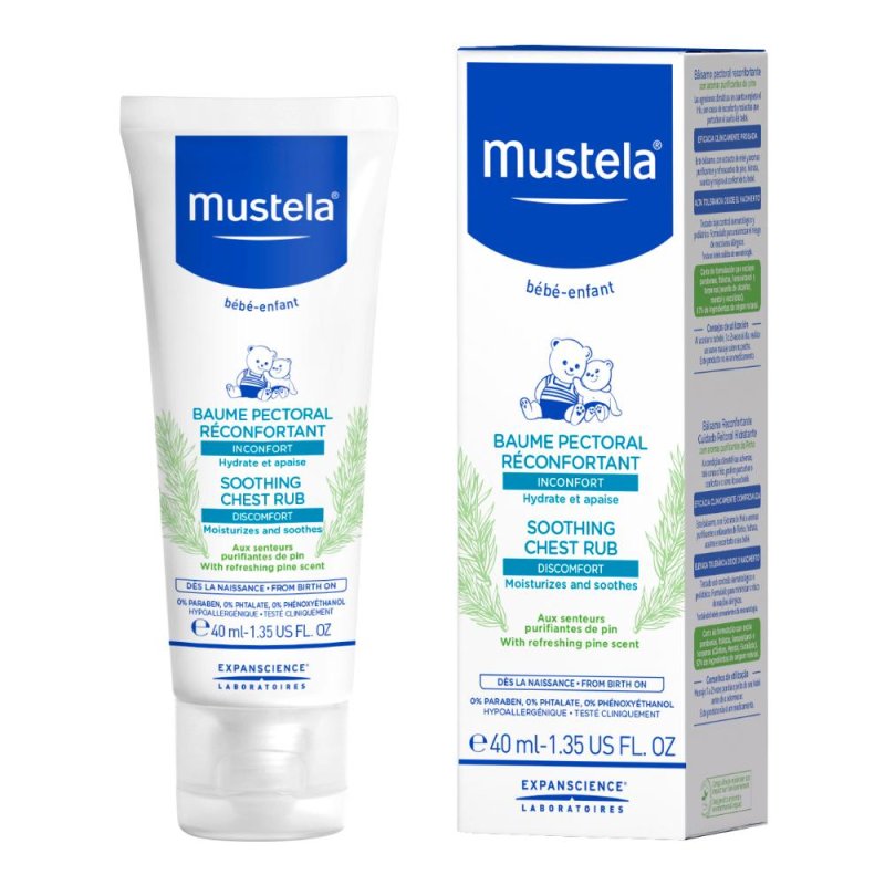 Mustela Crema Massaggio Balsamica Azione Lenitiva 40 ml (65g) Mustela Crema Massaggio Balsamica Azione Lenitiva 40 ml (65g)