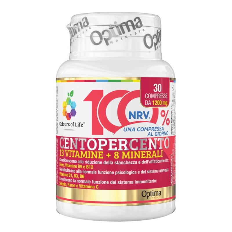 Optima Naturals Centopercento 30 Compresse Optima Naturals Centopercento 30 Compresse