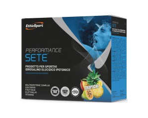 EthicSport Performance Sete Dissetare e Fornire Energia Tropical 14 Bustine