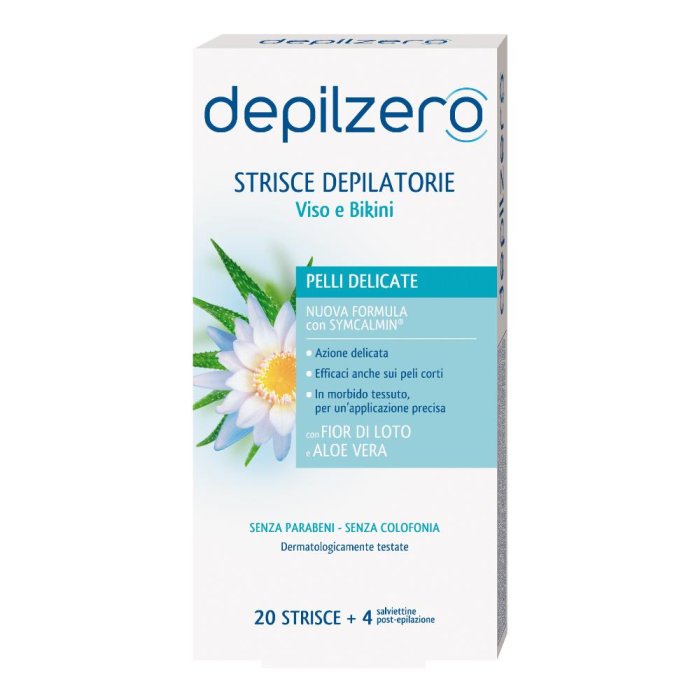 Conter Depilzero Strisce Viso E Bikini 20 Pezzi Conter Depilzero Strisce Viso E Bikini 20 Pezzi