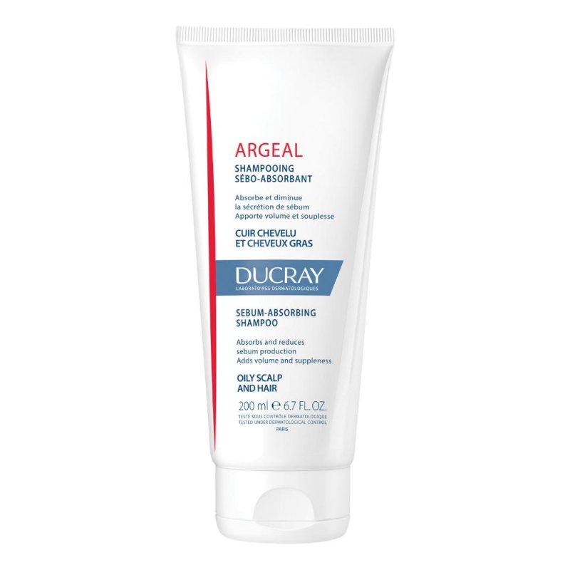 Ducray Argeal Shampoo Sebo-Assorbente Capelli Grassi 200ml Ducray Argeal Shampoo Sebo-Assorbente Capelli Grassi 200ml