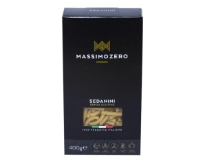 Massimo Zero Alimenti senza Glutine Sedanini Rigati Pasta Secca 400 g
