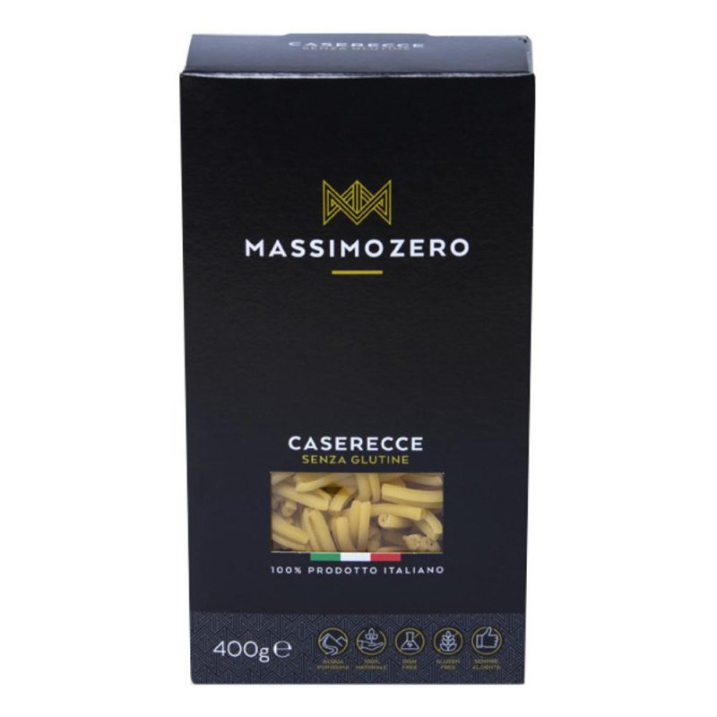 Massimo Zero Alimenti senza Glutine Caserecce Pasta Secca 400 g Massimo Zero Alimenti senza Glutine Caserecce Pasta Secca 400 g