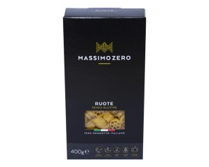 Massimo Zero Alimenti senza Glutine Ruote Pasta Secca 400 g
