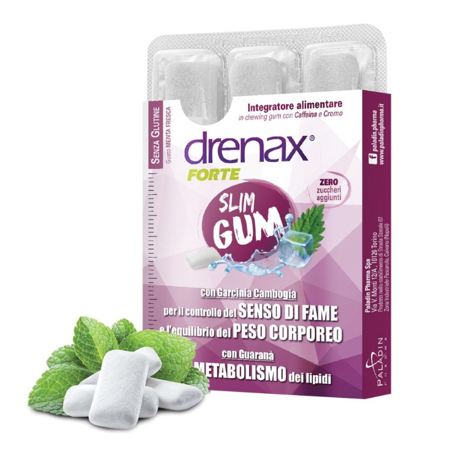 Paladin Pharma Drenax Slim Dimagrante 9 Gum