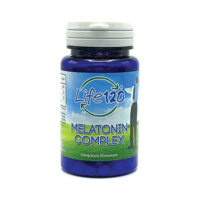 Life 120 Italia Life 120 Melatonina Complex 180 Compresse Life 120 Italia Life 120 Melatonina Complex 180 Compresse