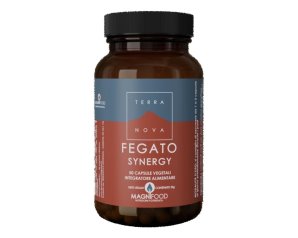Terranova Detox - Fegato Synergy Integratore Funzione Digestiva, 50 Capsule