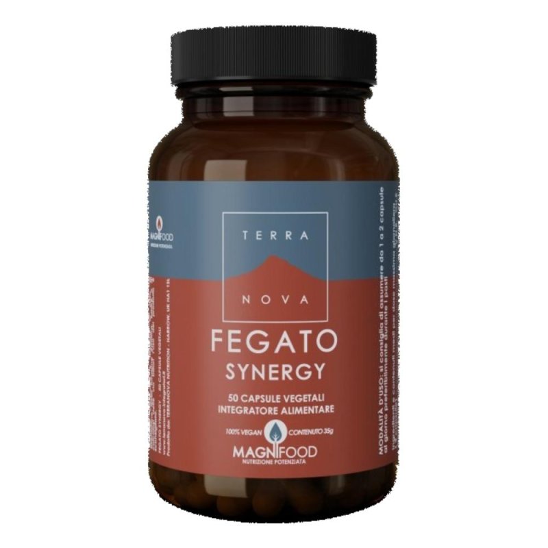 Terranova Detox - Fegato Synergy Integratore Funzione Digestiva, 50 Capsule Terranova Detox - Fegato Synergy Integratore Funzione Digestiva, 50 Capsule