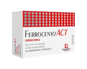 Pharmasuisse Laboratories Ferrocento Act 30 Capsule Molli
