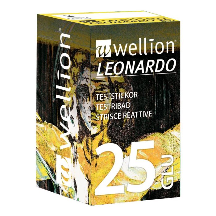Med Trust Wellion Leonardo Strips Strisce Reattive Determinazione Glicemia 25 S Med Trust Wellion Leonardo Strips Strisce Reattive Determinazione Glicemia 25 S