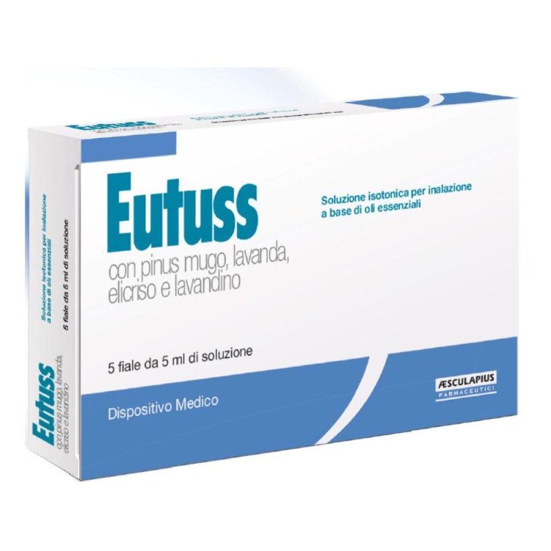 Aesculapius Farmaceutici Soluzione Isotonica Eutuss 5 Fiale 5 Ml Aesculapius Farmaceutici Soluzione Isotonica Eutuss 5 Fiale 5 Ml