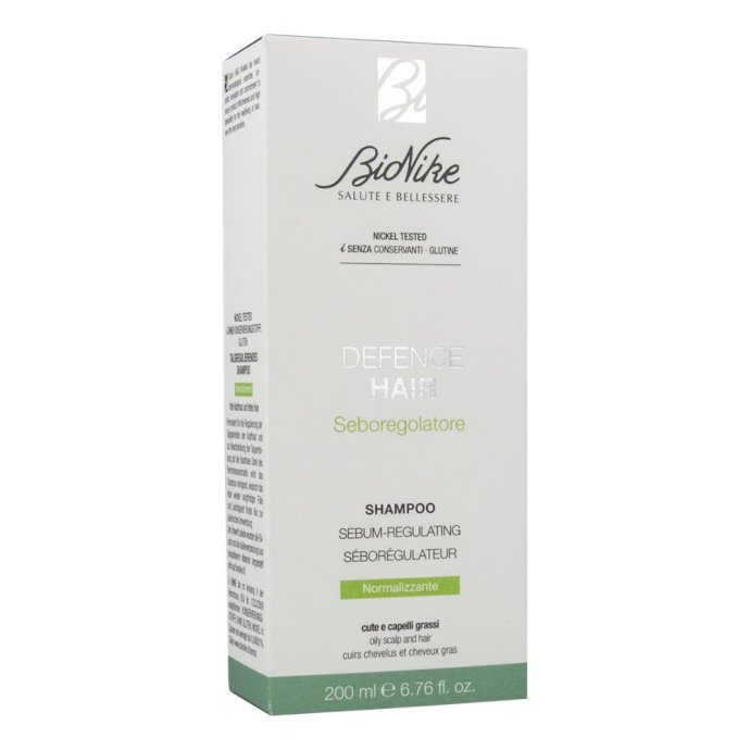 Bionike Defence Hair Shampoo Seboregolatore Normalizzante Capelli Grassi 200 ml Bionike Defence Hair Shampoo Seboregolatore Normalizzante Capelli Grassi 200 ml