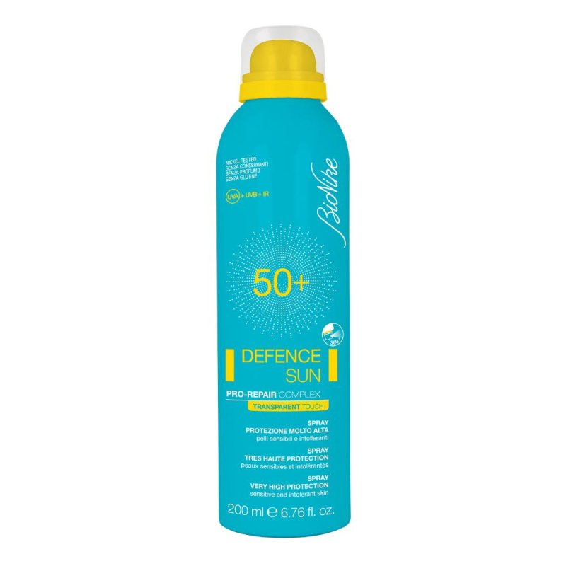 Bionike Defence Sun Spray Transparent Touch Spf 50+ 200 Ml