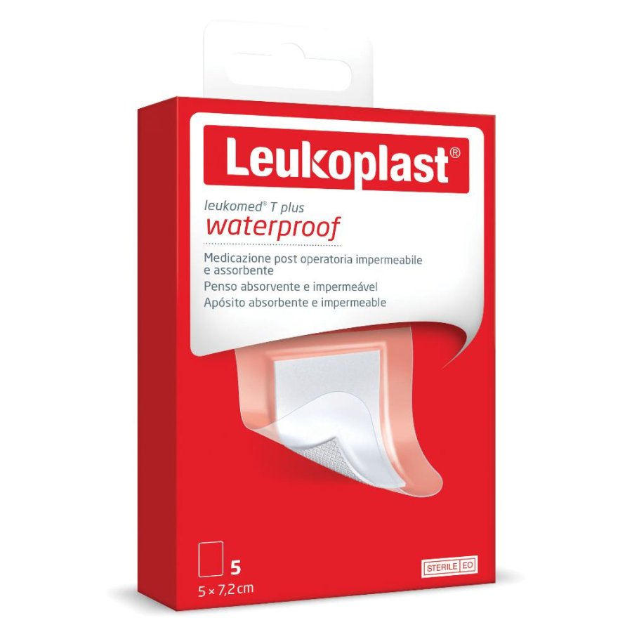 Leukomed T Plus Medicazione Post-operatoria Trasparente Impermeabile 7,2 X 5 Cm