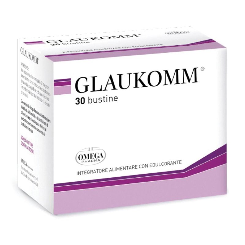 Glaukomm Integratore per il benessere della vista 30 bustine Glaukomm Integratore per il benessere della vista 30 bustine