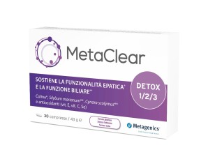 Metagenics Belgium Bvba Metaclear 30 Compresse