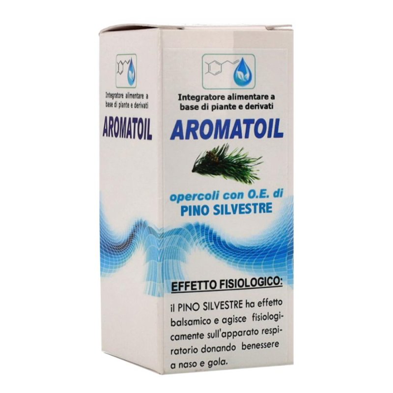 Aromatoil Pino Silvestre Integratore in Perle 50 Opercoli per il Benessere delle Vie Respiratorie Aromatoil Pino Silvestre Integratore in Perle 50 Opercoli per il Benessere delle Vie Respiratorie