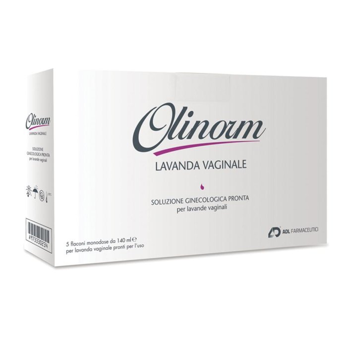ADL Farmaceutici Olinorm Lavanda Vaginale, 5 Flaconi Monodose da 140ml ADL Farmaceutici Olinorm Lavanda Vaginale, 5 Flaconi Monodose da 140ml