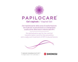 Papilocare Gel Vaginale Shionogi  7 Cannule Monodose Da 5 Ml