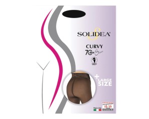CURVY 70 Sheer Nero 4L-XL