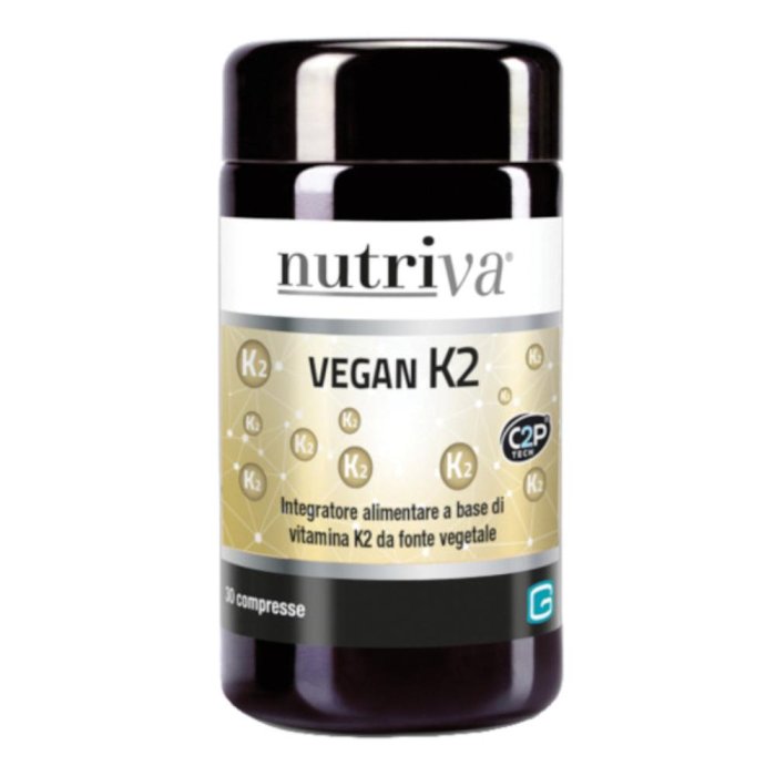 Cabassi & Giuriati Nutriva Vegan K2 30 Compresse Cabassi & Giuriati Nutriva Vegan K2 30 Compresse