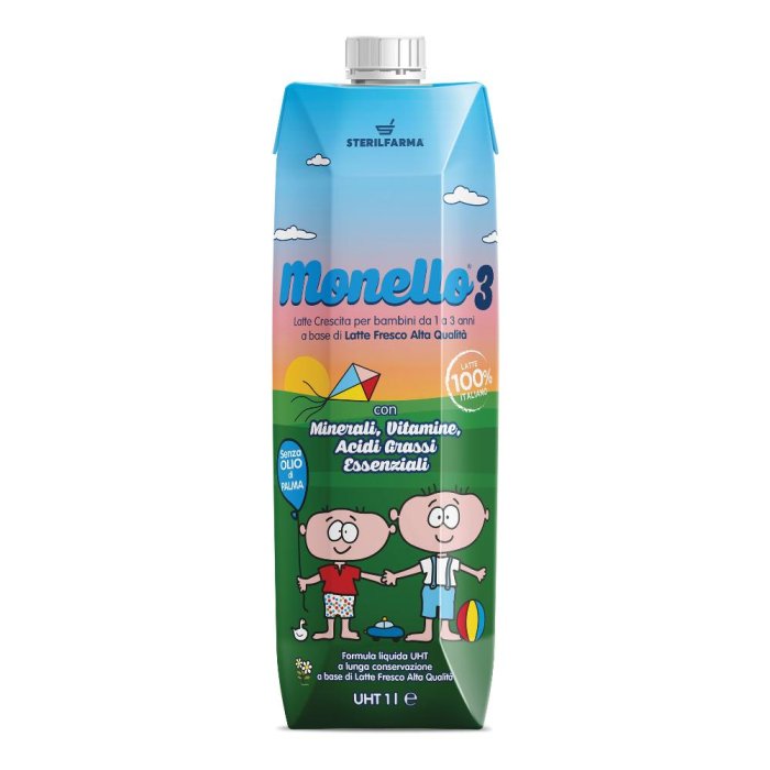 Monello 3 1/3Anni Liquido 1L
