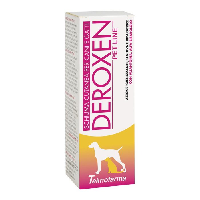 Deroxen Pet Line Schiuma Detergente Disinfettante per Cani e Gatti 100 Millilitri Deroxen Pet Line Schiuma Detergente Disinfettante per Cani e Gatti 100 Millilitri