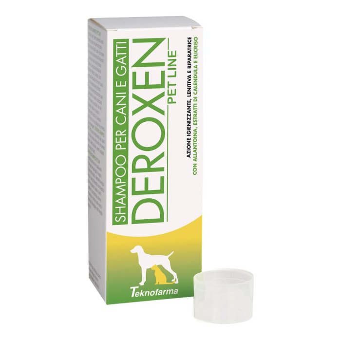 Deroxen Pet Line Shampoo 200 Millilitri per Cani e Gatti Detergente Delicato per Pelle Sensibile Deroxen Pet Line Shampoo 200 Millilitri per Cani e Gatti Detergente Delicato per Pelle Sensibile