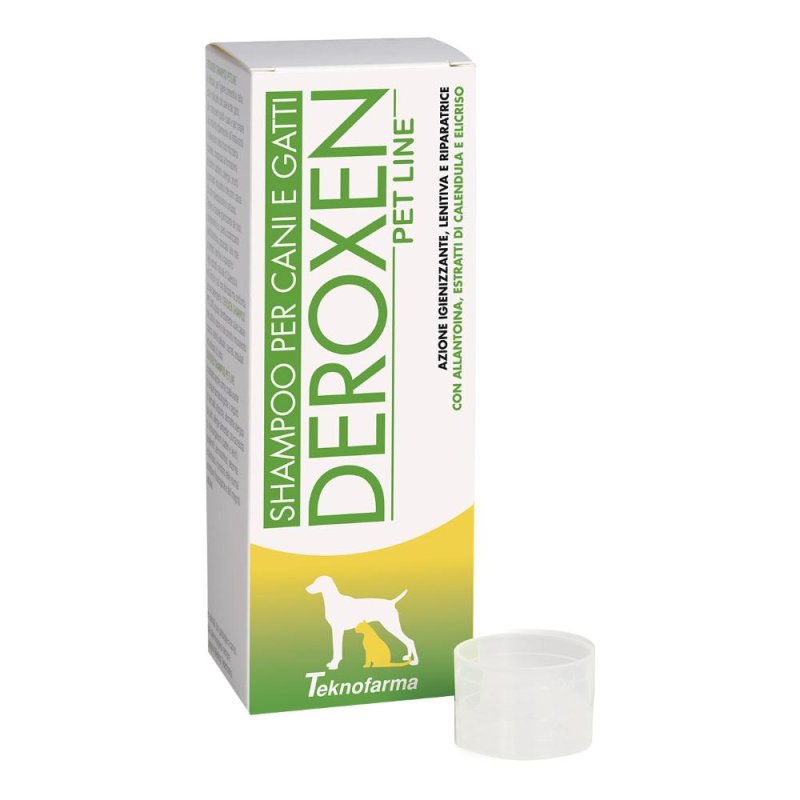 Deroxen Pet Line Shampoo 200 Millilitri per Cani e Gatti Detergente Delicato per Pelle Sensibile Deroxen Pet Line Shampoo 200 Millilitri per Cani e Gatti Detergente Delicato per Pelle Sensibile
