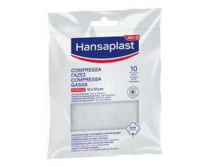 GARZA HANSAPLAST 10X10CM 10PZ