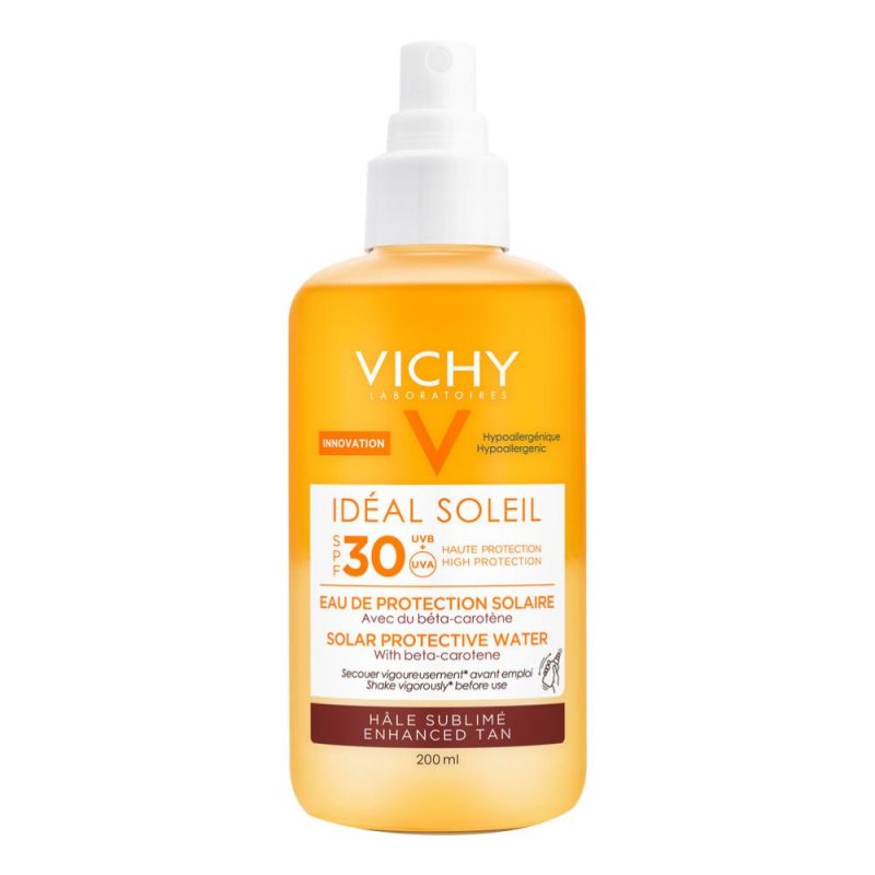Vichy Ideal Soleil SPF30 Acqua Solare Abbronzante Protettiva 200 ml Vichy Ideal Soleil SPF30 Acqua Solare Abbronzante Protettiva 200 ml