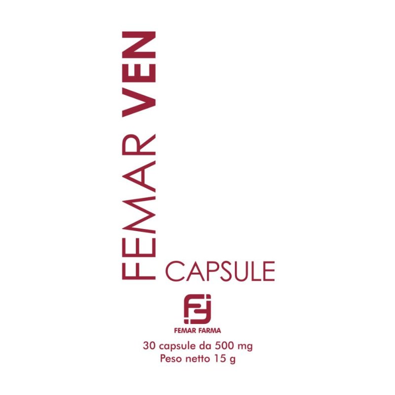 Femar Ven Capsule Integratore per la Circolazione Venosa 30 Capsule