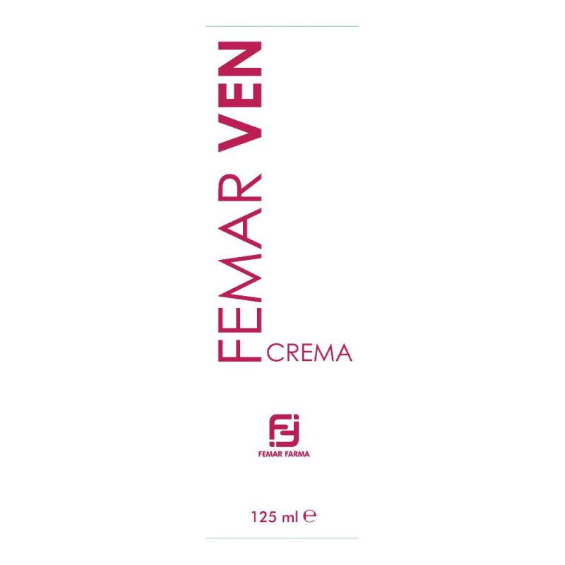 Femar Ven Crema Gambe 125 ml &ndash; Crema Defaticante per Circolazione, Vene e Capillari