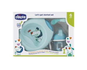 Chicco (artsana) Chicco Set Pappa 6 Mesi+ Azzurro