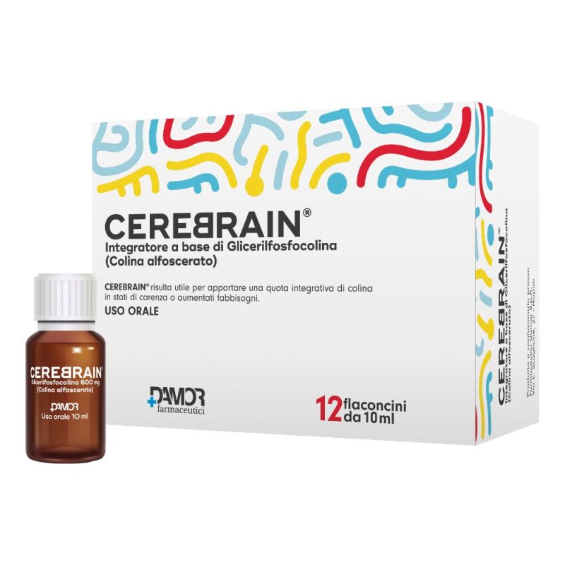 Cerebrain 12 Flaconcini 10 ml Integratore per Funzioni Cognitive Cerebrain 12 Flaconcini 10 ml Integratore per Funzioni Cognitive