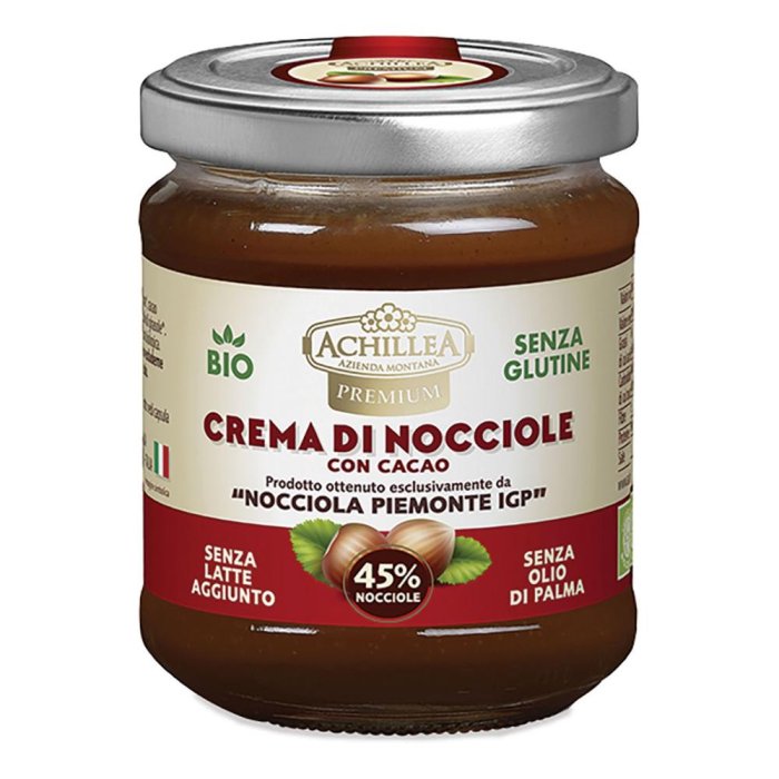 ACHILLEA Crema Nocc/Cacao 180g ACHILLEA Crema Nocc/Cacao 180g