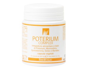 Poterium Complex 60 capsule - integratore a base di estratti vegetali per benessere gastrointestinale