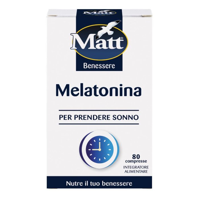MATT BEN Melatonina 80Cpr MATT BEN Melatonina 80Cpr