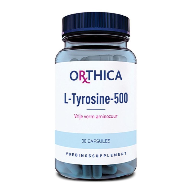 L Tirosina 500 mg Integratore 30 Capsule &ndash; Tirosina per Concentrazione, Energia Mentale e Benessere Cognitivo