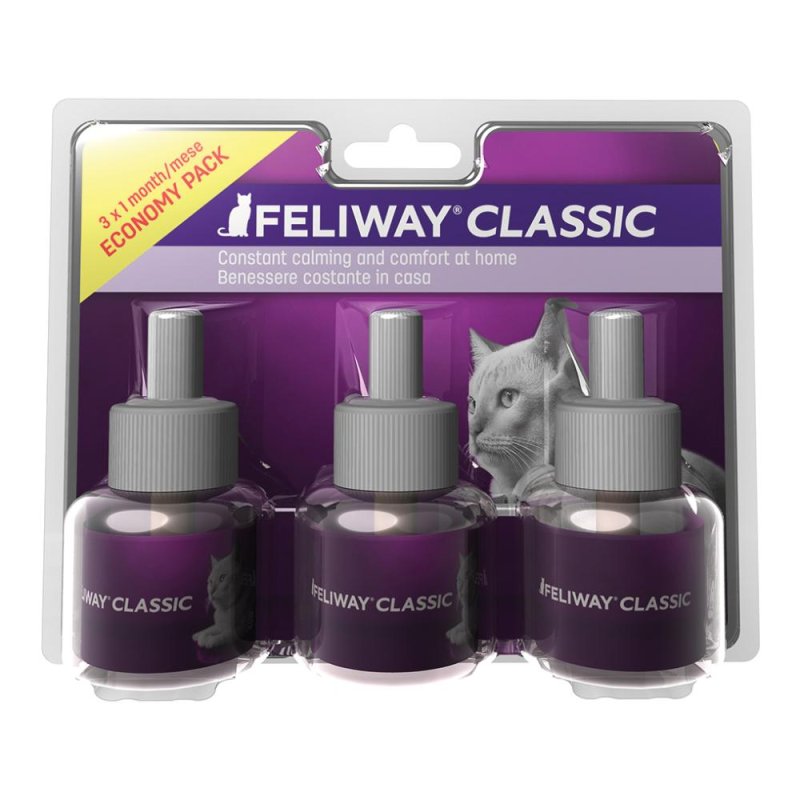 Ceva Salute Animale Feliway Classic 3 Ricariche Da 48 Ml Ceva Salute Animale Feliway Classic 3 Ricariche Da 48 Ml