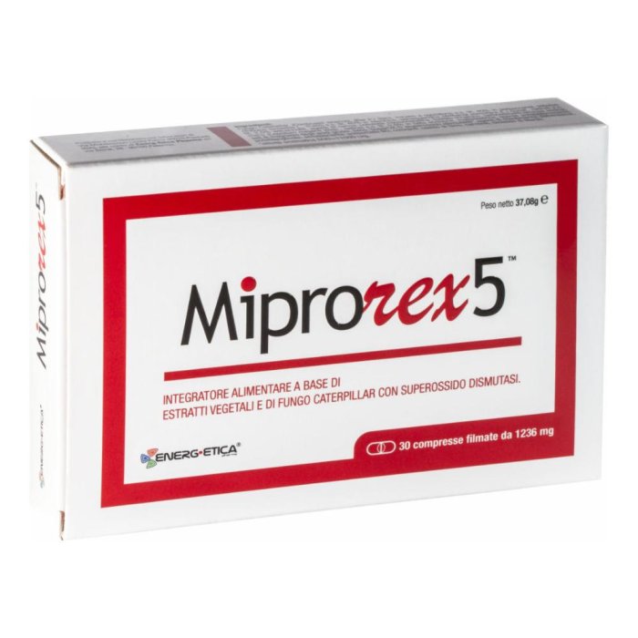 Miprorex 5 mg Compresse Rivestite per Uso Orale &ndash; Confezione da 30 Compresse