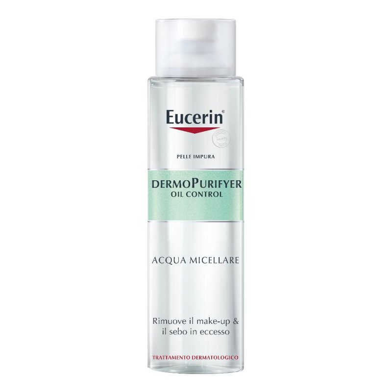 Beiersdorf Eucerin Dermopurifyer Oil Control Acqua Micellare 400 Ml Beiersdorf Eucerin Dermopurifyer Oil Control Acqua Micellare 400 Ml