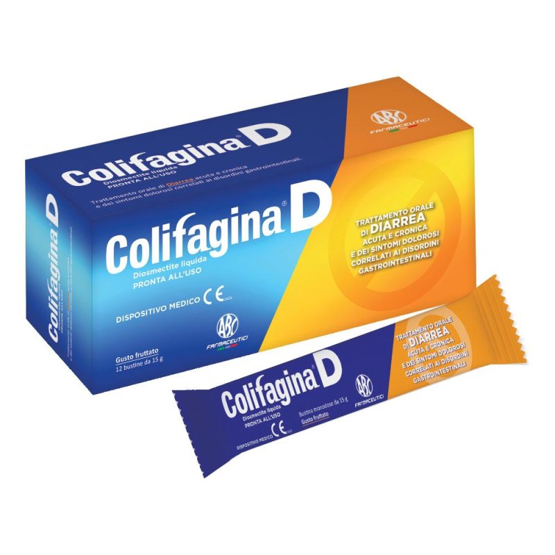 Abc Farmaceutici Colifagina D Integratore Alimentare 12 Bustine Da 15 Ml Abc Farmaceutici Colifagina D Integratore Alimentare 12 Bustine Da 15 Ml