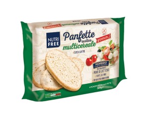 NutriFree Panfette Rustico Multicereale Senza Glutine E Senza Lattosio 320g (4x80g)