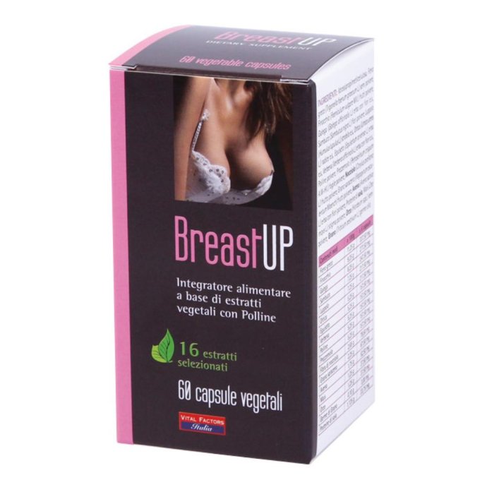 Breast Up Integratore Naturale per la Tonicità del Seno 60 capsule Breast Up Integratore Naturale per la Tonicità del Seno 60 capsule