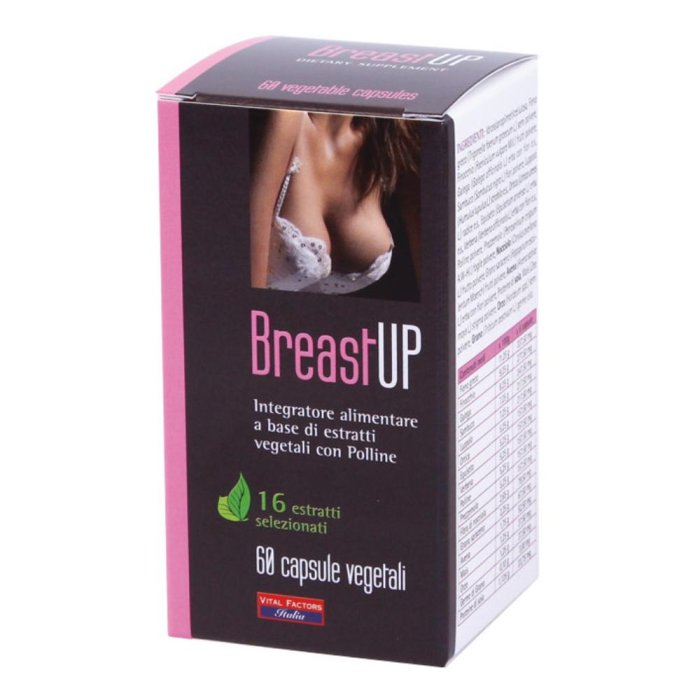 Breast Up Integratore Naturale per la Tonicit&agrave; del Seno 60 capsule