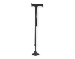 BASTONE C/LUCE SICUREZZA 4PIED