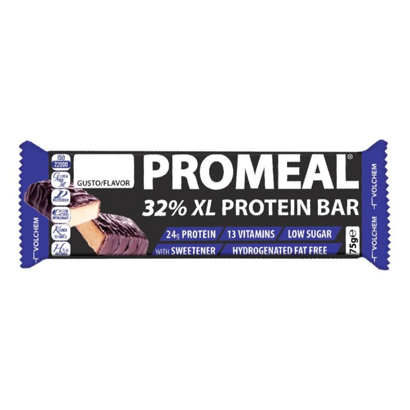 Promeal protein 32% xl nocciola barretta proteica 75 gr Promeal protein 32% xl nocciola barretta proteica 75 gr
