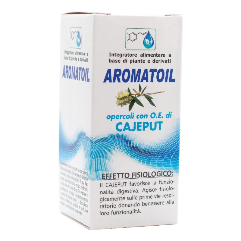 Aromatoil Cajeput 50 opercoli - perle di olio essenziale di cajeput Aromatoil Cajeput 50 opercoli - perle di olio essenziale di cajeput